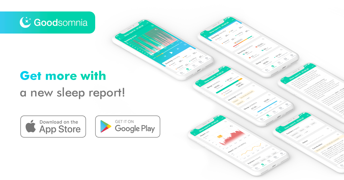 Get more with a new sleep report!