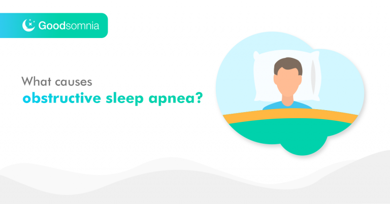 What causes obstructive sleep apnea?
