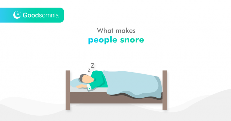 What makes a person snore