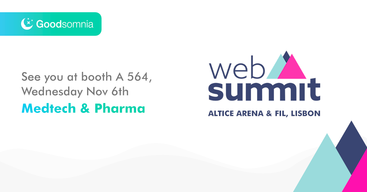 Goodsomnia will be at the Web Summit 2019