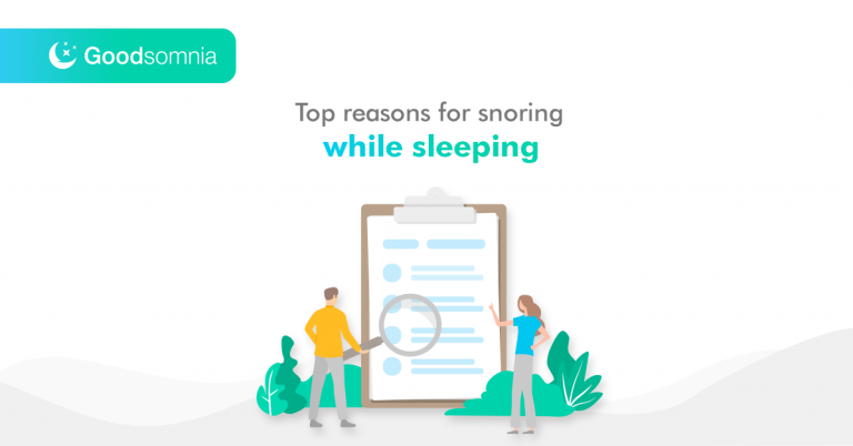 Top reasons for snoring while sleeping